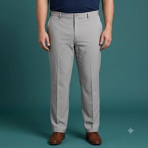 Callaway Golf Pants Mens 40x32 Gray Opti-Dri Performance Stretch